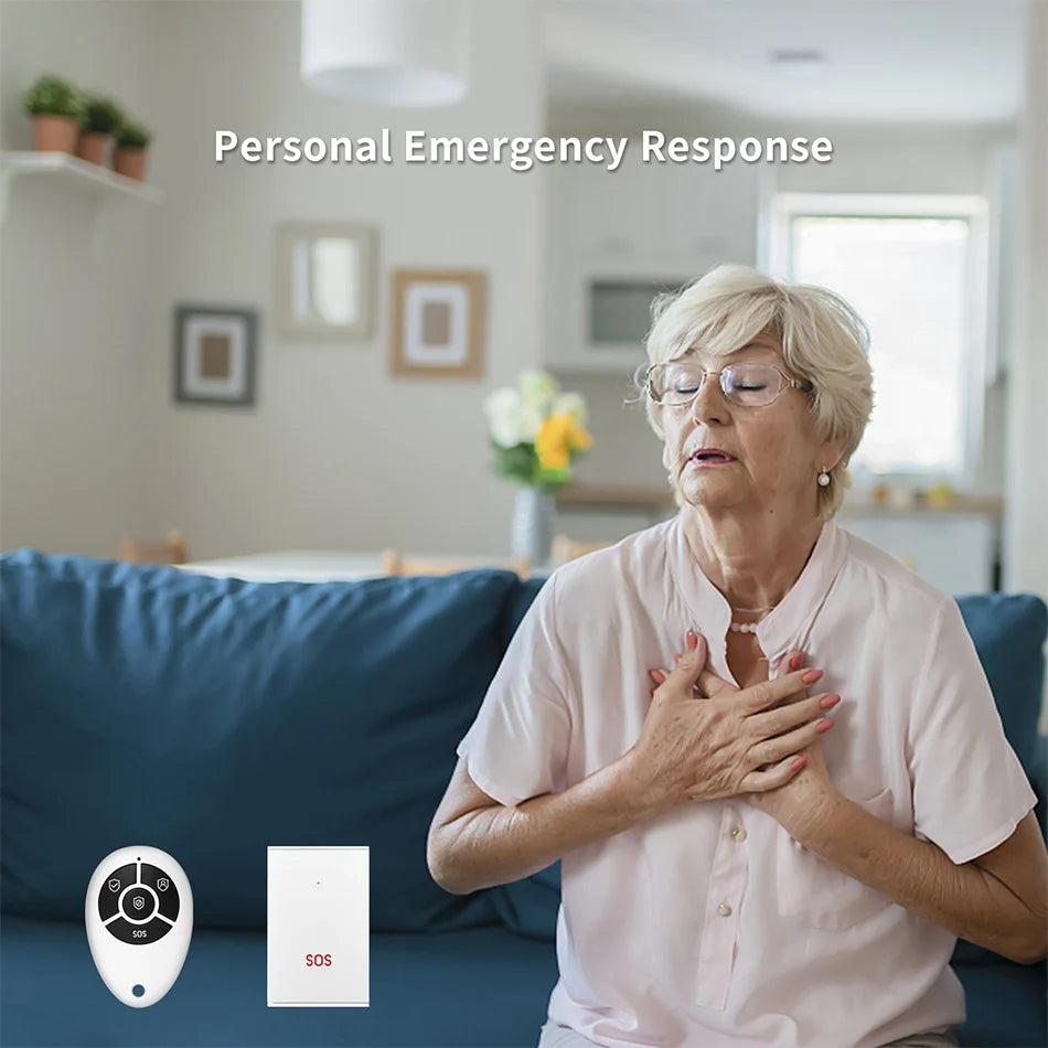Smart Wireless Home Security System with App Control