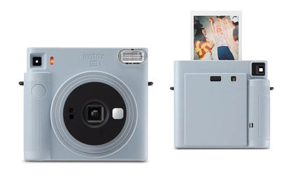 Square Instant Camera Easy Use Portable Photo Printer Blue