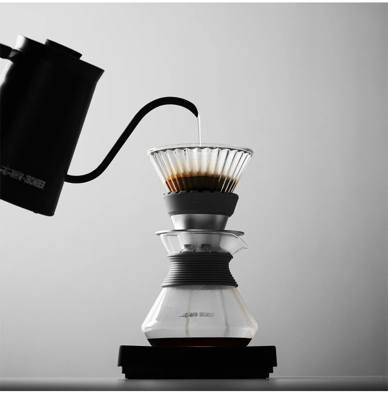 Glass Coffee Server Carafe for Pour Over Brewing