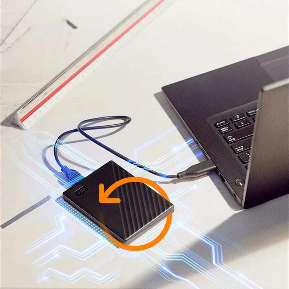 2TB Portable External HDD for PC and Laptop
