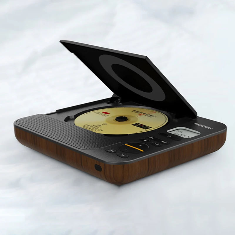 Retro Bluetooth CD Player with USB and TF Support