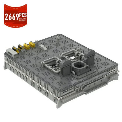 High-Tech Shuttle Transporter Model Bricks 2669 PCS