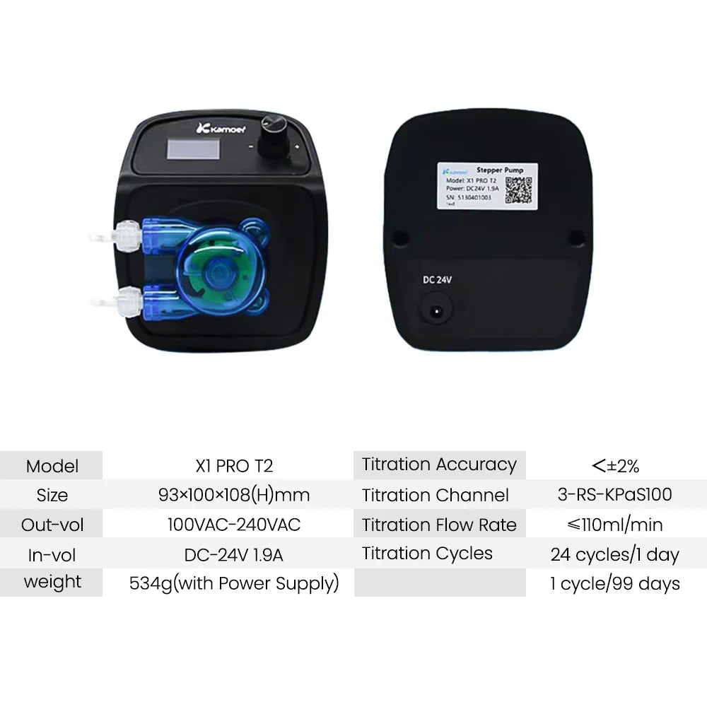 Smart WiFi Aquarium Dosing Pump for Marine and Reef Tanks