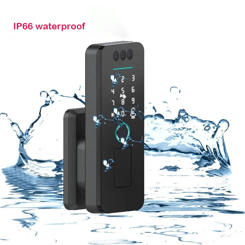 Smart Door Lock 3D Face Recognition WiFi 1 Battery Remote
