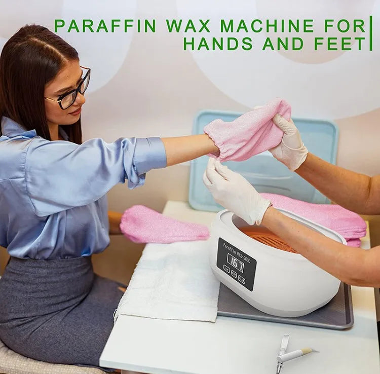 Wax Bath Heater Set Moisturising Hand and Foot Care