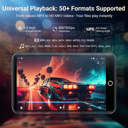 Android 13 MP3 MP4 Player 160GB with Speaker and WiFi