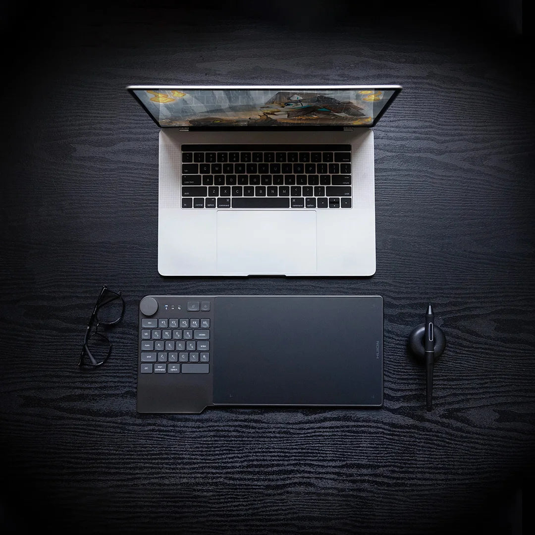 Portable Graphic Tablet with Keydial and 5 Express Keys