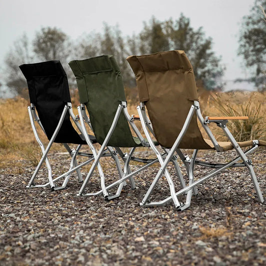 Folding Chair Reinforced Bracket Comfortable Seat