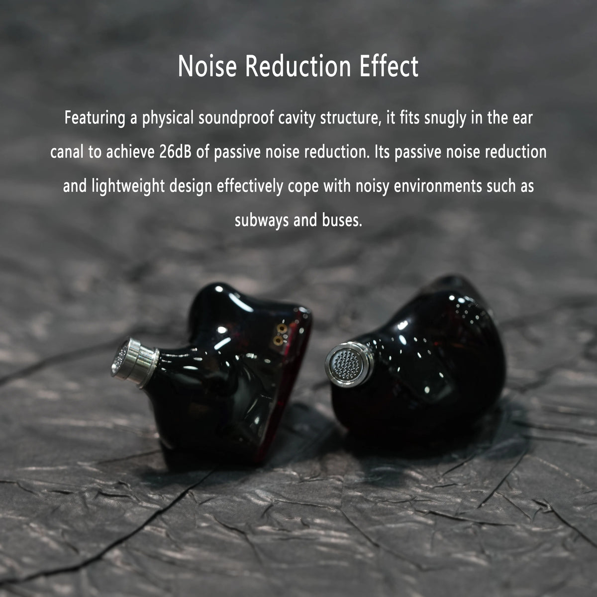 Professional Monitoring Earphones with Hybrid Drivers and Clear Sound