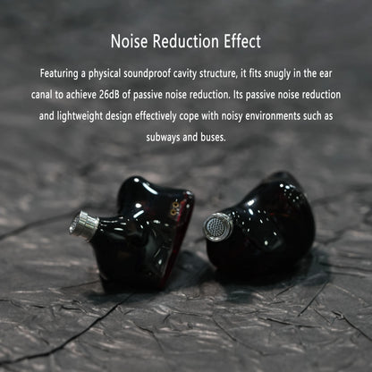 Professional Monitoring Earphones with Hybrid Drivers and Clear Sound