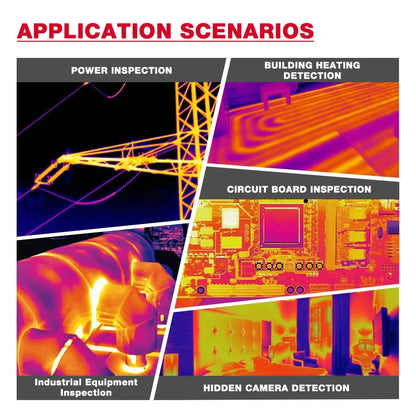 Android Thermal Camera Infrared Imager High Low Temperature Tracking