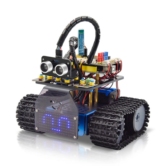 Upgraded V3.0 Arduino Compatible DIY Robot Tank