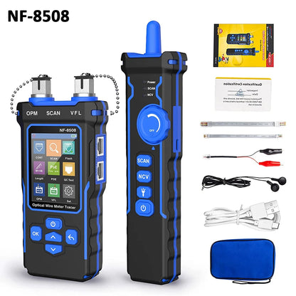 Professional Network Cable Tester with Optical Power Meter and VFL