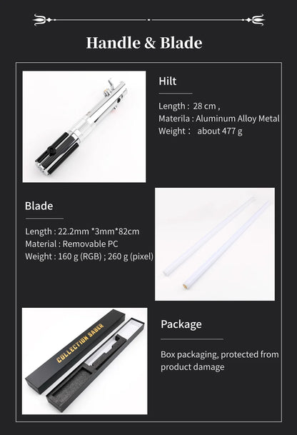 36" High-Performance Pixel V4 Pro RGB Saber