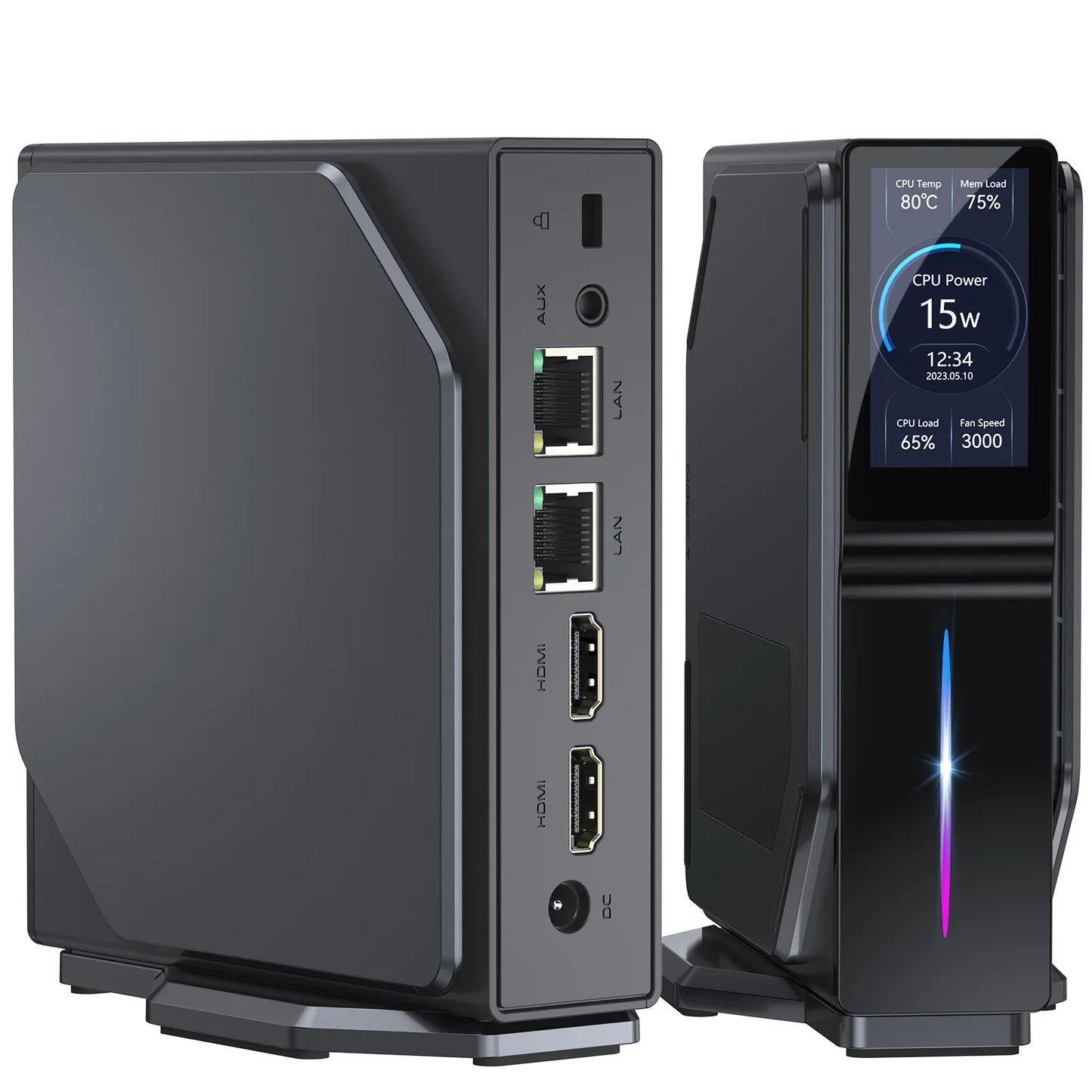 Compact Barebone Mini PC with Intel N150