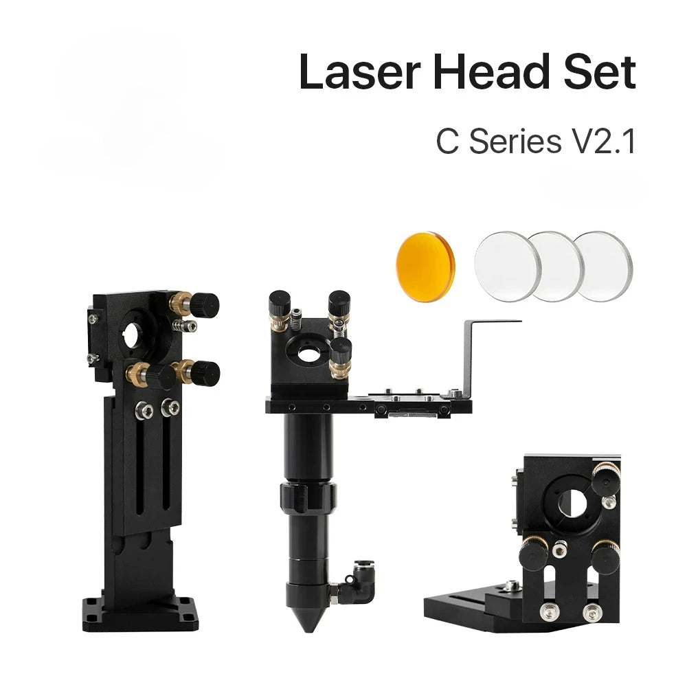 CO2 Laser Head Set 63.5mm Focus Lens Mo Mirror
