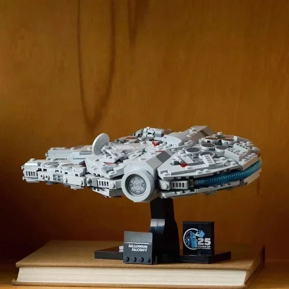 Millennium Falcon Building Blocks Set, Children's Christmas and Birthday Gift - 2024 Model