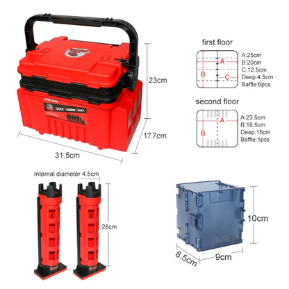 Multi-Function Fishing Tackle Box