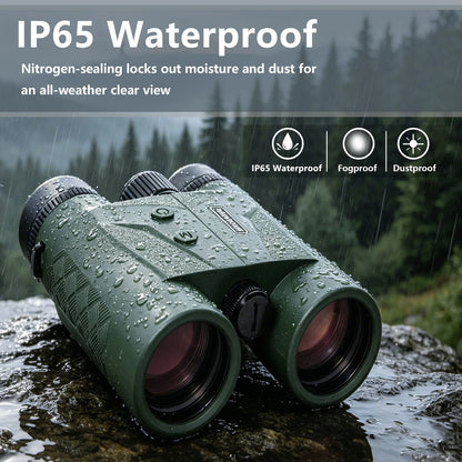 Professional 10×42 Rangefinder Binoculars 2400m