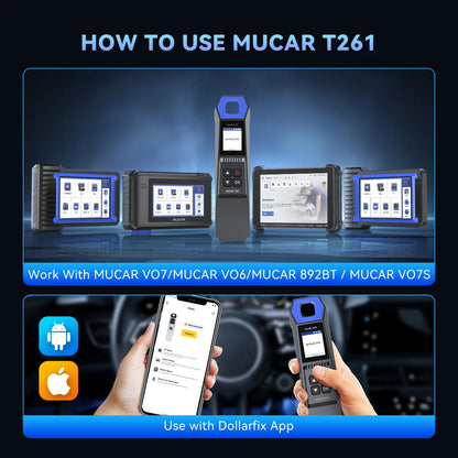 Automotive TPMS Sensor Activator & Programming Tool