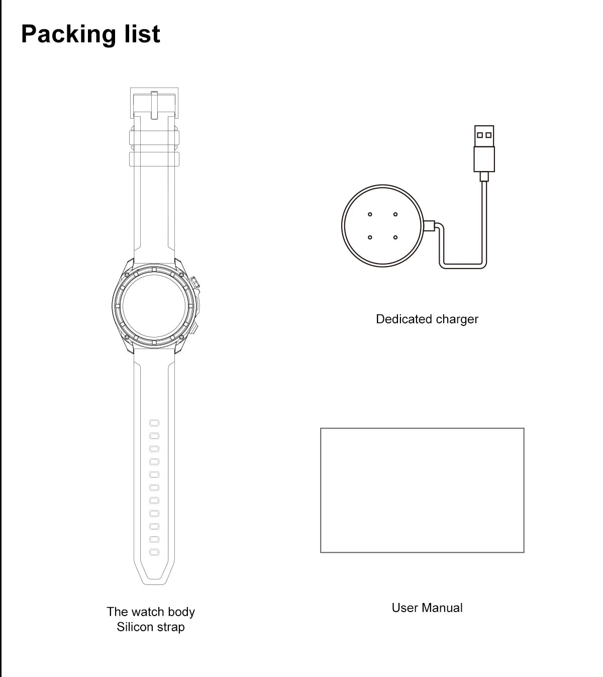 Men’s GPS Smart Watch Steel 10ATM