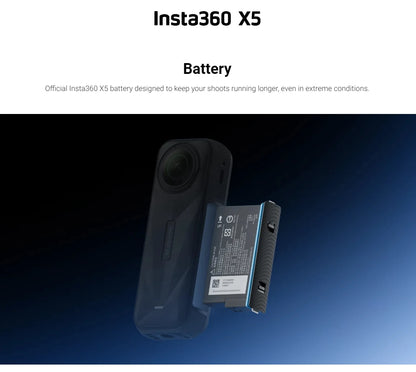 Starter Bundle Insta360 X5 Action Camera 128GB