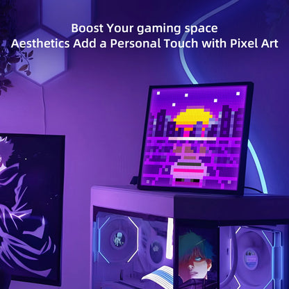 WiFi Pixel Art Display Panel with Smart App Control