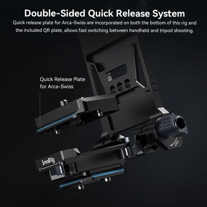 DSLR V-Mount Plate with Arca-Swiss Compatibility