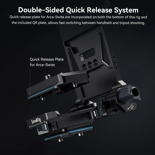 DSLR V-Mount Plate with Arca-Swiss Compatibility