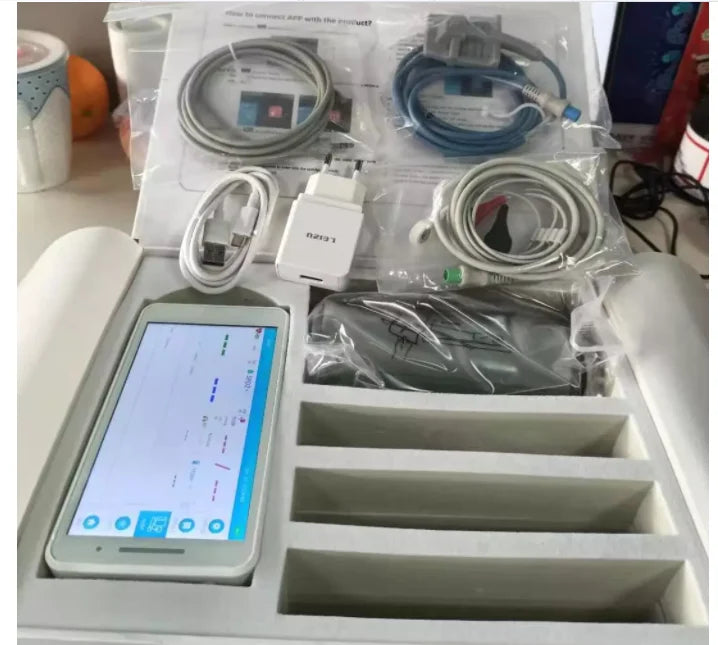 Touch Screen Patient Monitor 6-Parameter with Neonatal Cuff