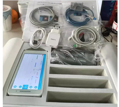 Touch Screen Patient Monitor 6-Parameter with Neonatal Cuff