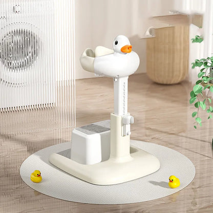 Adjustable Baby Bath Stand with Stool