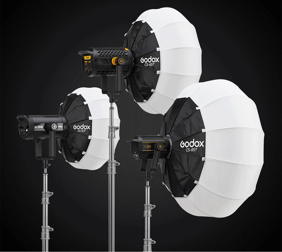 65cm Round Softbox with Skirt Quick-Install