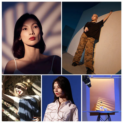 Studio Photography Gobo Cards 24pcs Projection Light Kit