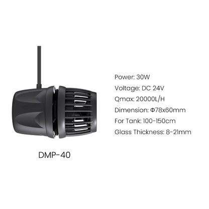 Cordless Wave Pump for Freshwater and Marine Fish Tanks