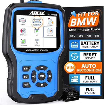 BMW MINI OBD2 Diagnostic Scanner All System Reset Tool