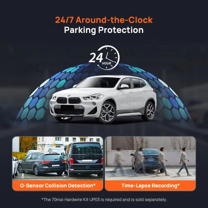 4K Car Dash Cam WiFi 6 64GB