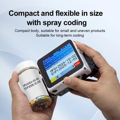 Mini Handheld Inkjet Printer QR Code Date Batch Coding