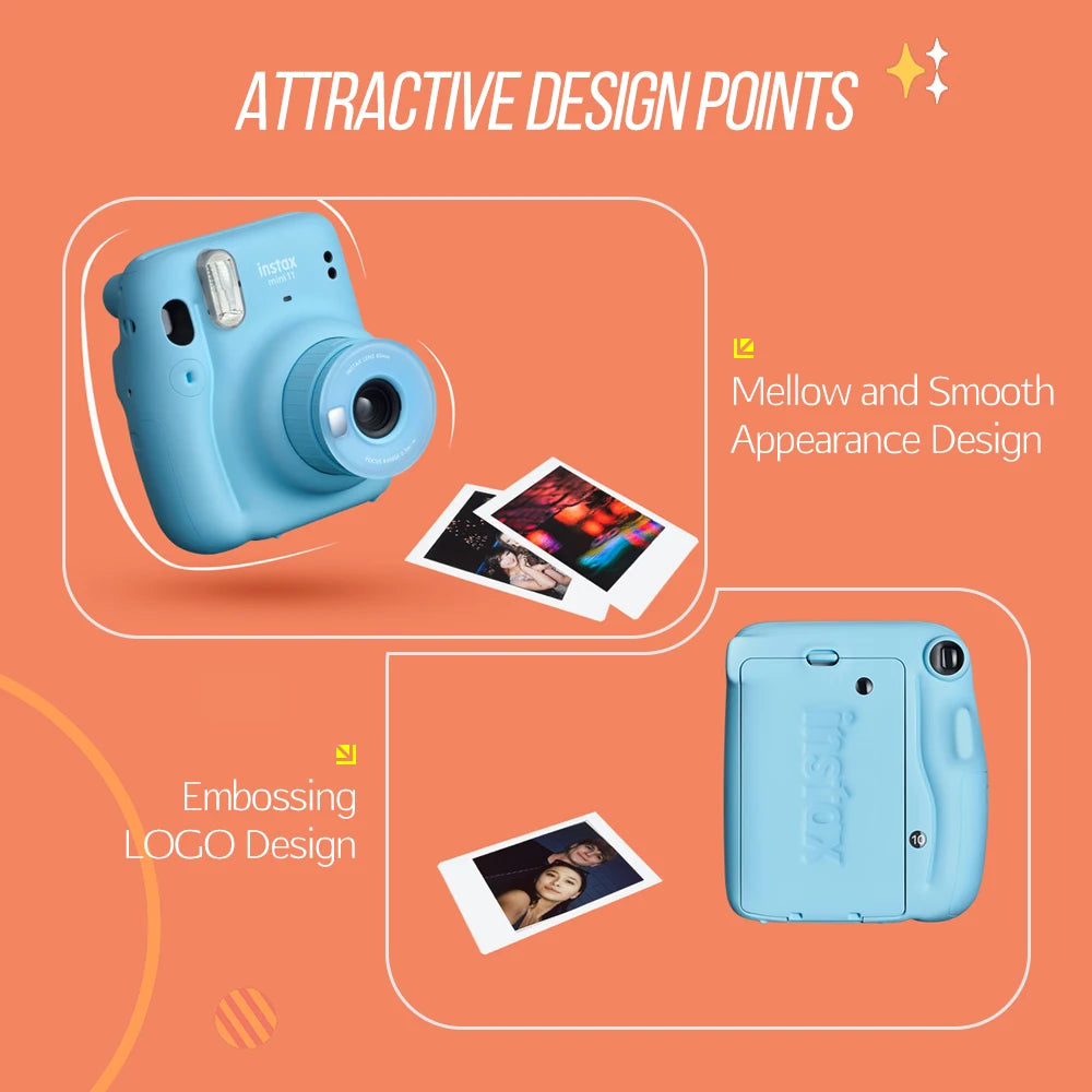 Mini 12 Instant Camera Bundle with Film