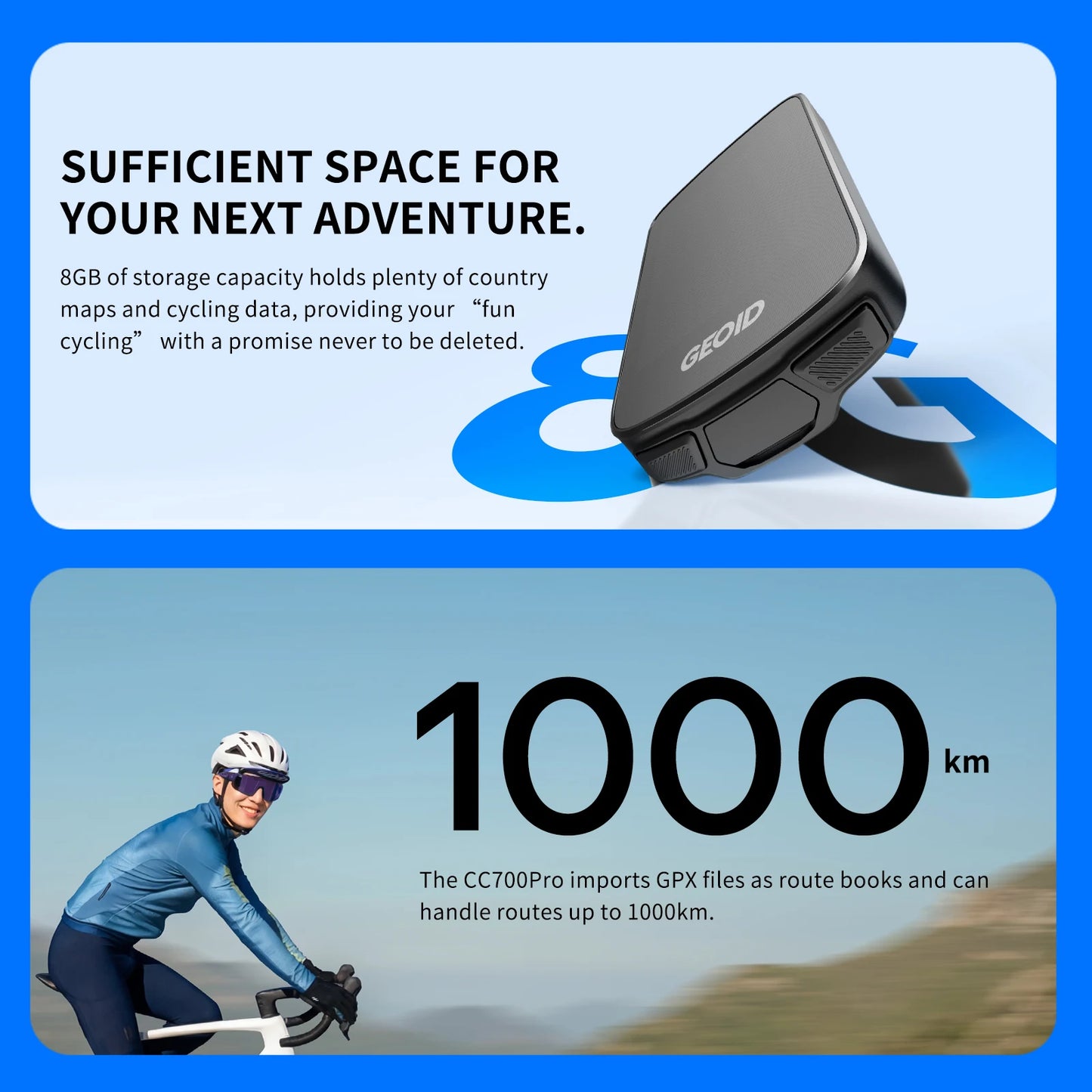 Advanced GPS Bike Computer with Strava & Speed Metrics
