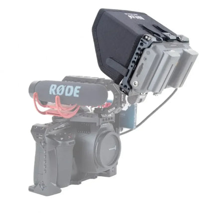 5 Inch Video Assist Monitor Cage Kit with Sunhood Mount