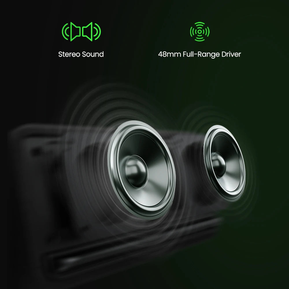 Wireless Bluetooth Speaker with Class D Amplifier and TF Card