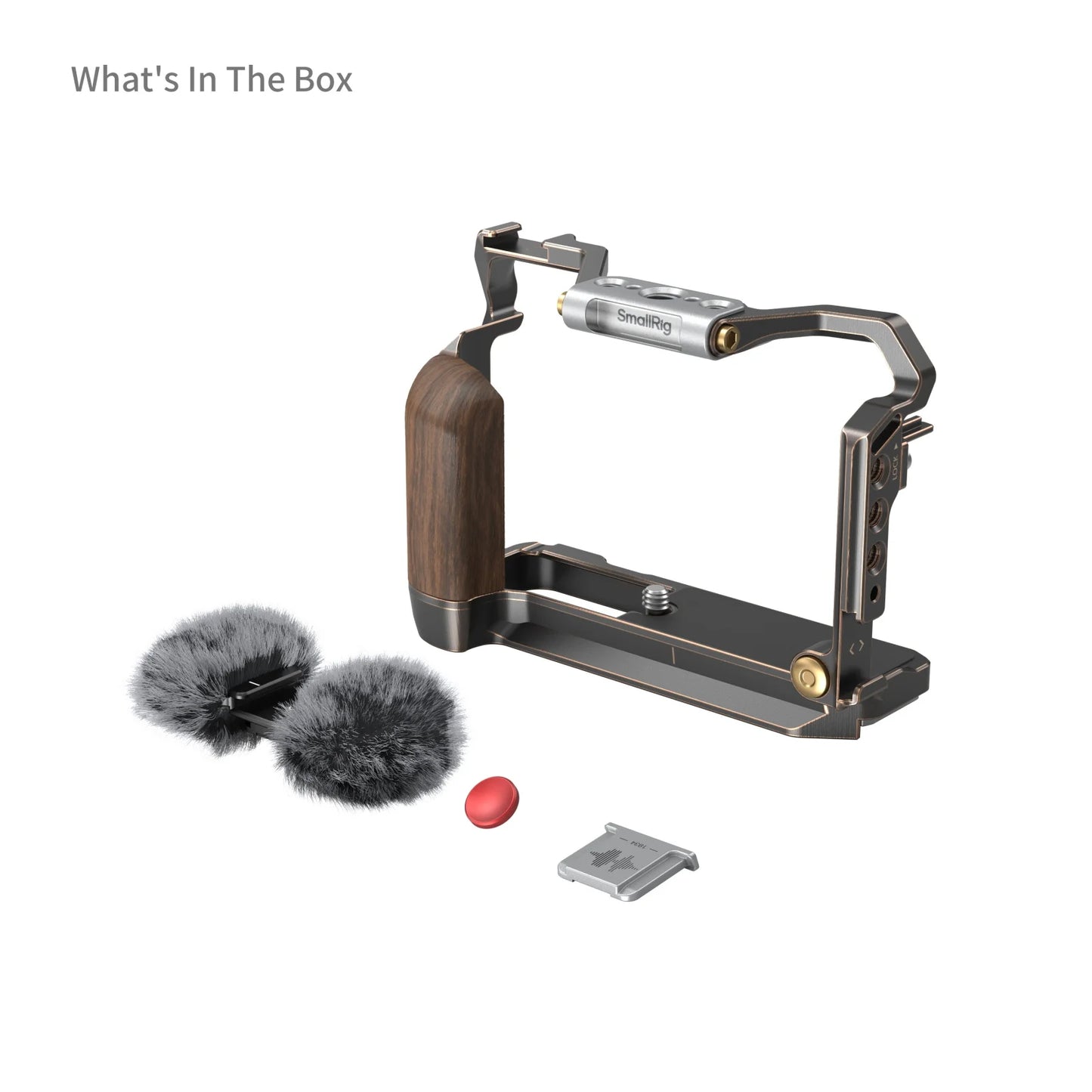 Retro Camera Cage for FUJIFILM X-M5 with Handgrip