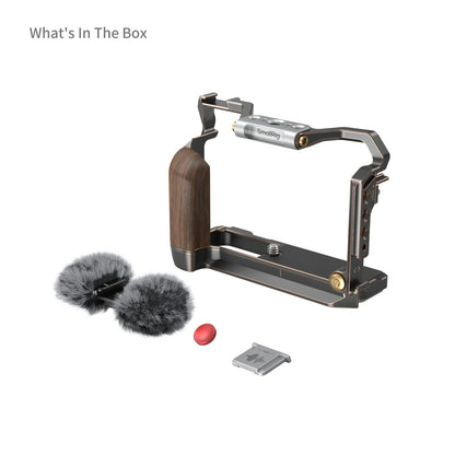 Retro Camera Cage for FUJIFILM X-M5 with Handgrip