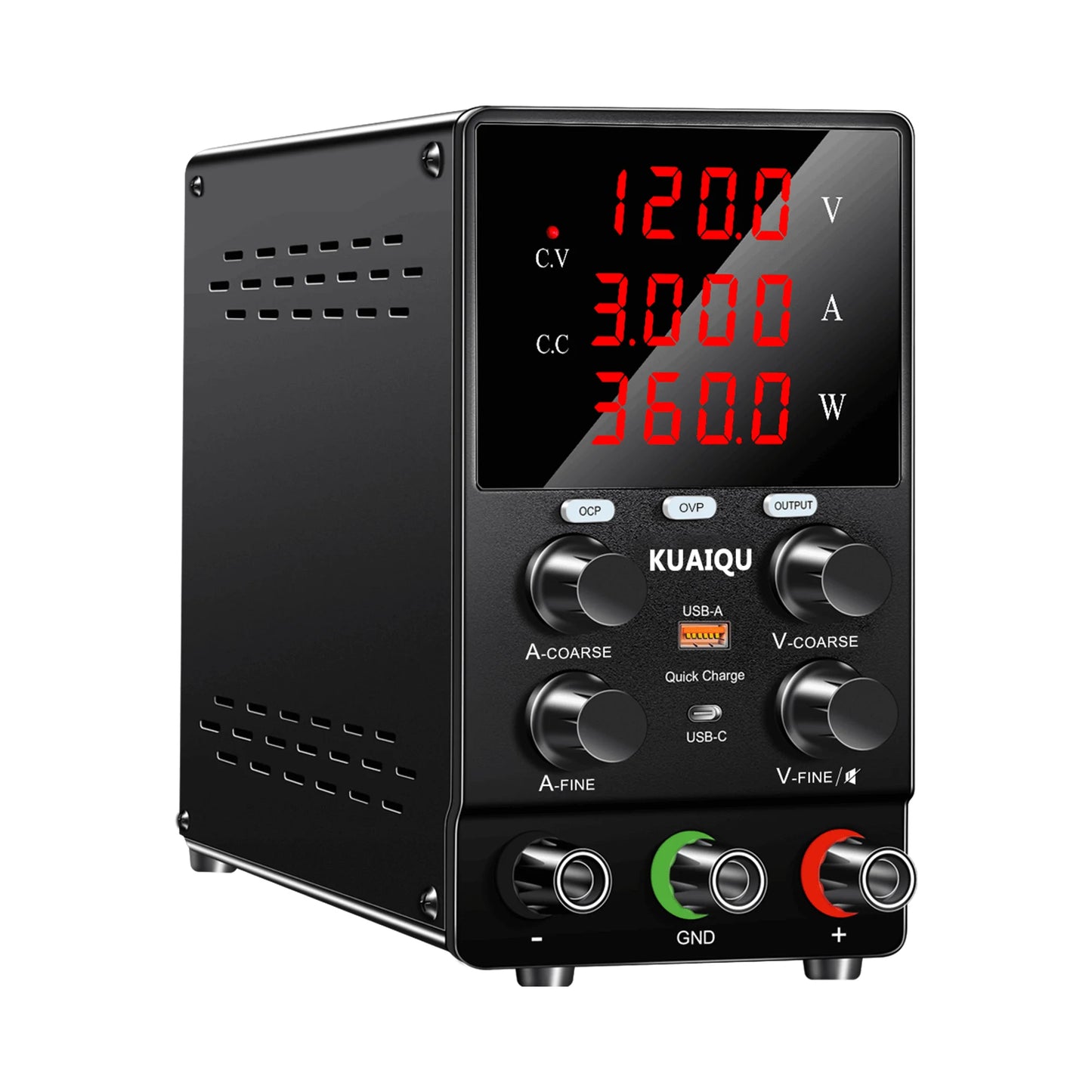 Regulated Lab Power Supply 120V 3A for Accurate Testing