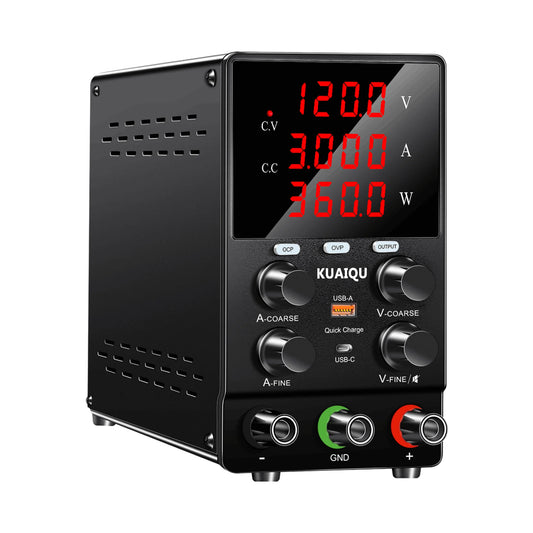 Regulated Lab Power Supply 120V 3A for Accurate Testing
