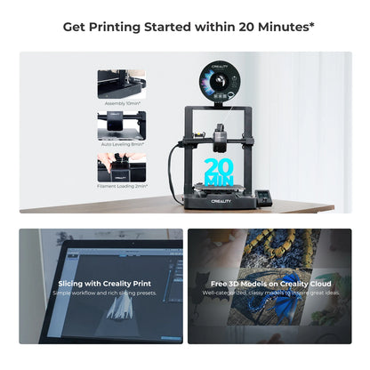 3D Printer with Dual Z-Axis and Touchscreen Control