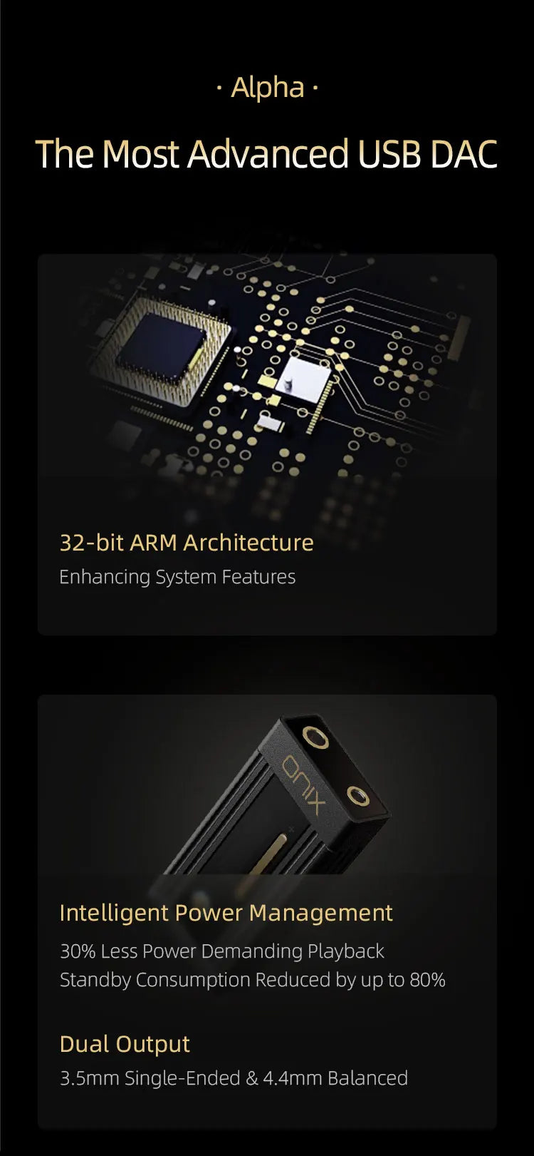 Alpha USB DAC Amp Bundle with Protective Case