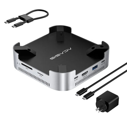 Dual-Bay M.2 NVMe SSD Dock with 4K HDMI