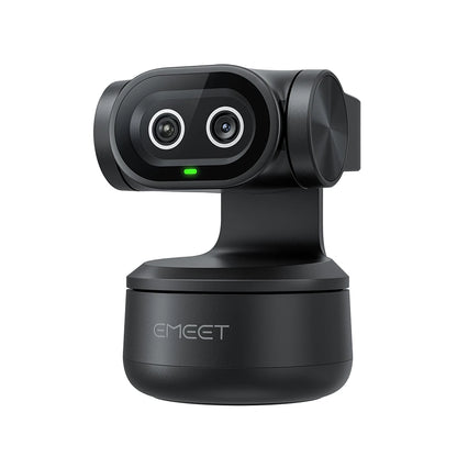 4K Dual-Camera AI Tracking Webcam with Autofocus